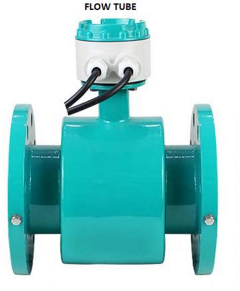 Flange Carbon Steel Electromagnetic Flow Meter Remote Type 6 Model