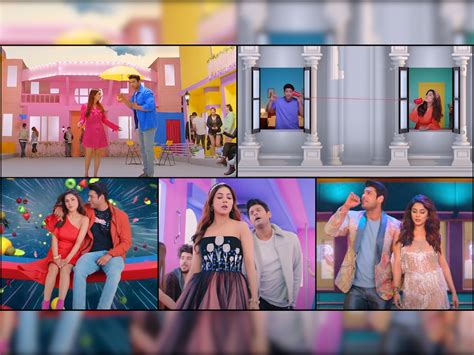 Shona Shona Sidharth Shukla Shehnaaz Gill Add Extra Pop Of Colour In