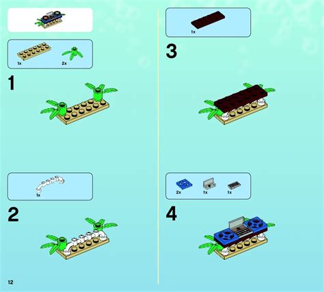 Lego Bikini Bottom Undersea Party Instructions