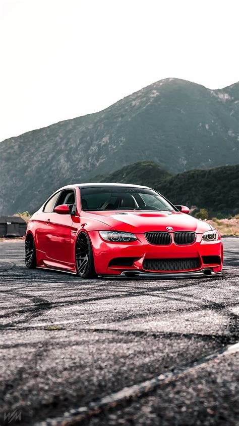 BMW M4, car, carbon, mountains, new, red, esports, HD phone wallpaper ...