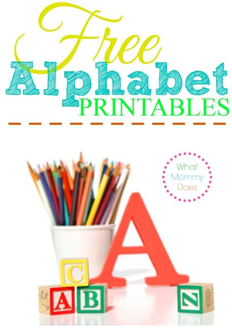 Free Printables Abc Letters