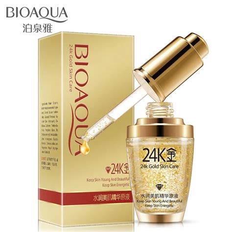 BIOAQUA Pure 24k Gold Essence Face Serum Skin Care Anti Wrinkle Anti ...