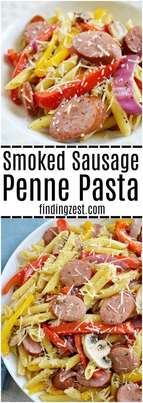 How To Cook Delicious Smoked Sausage And Pasta Recipe Prudent Penny Pincher