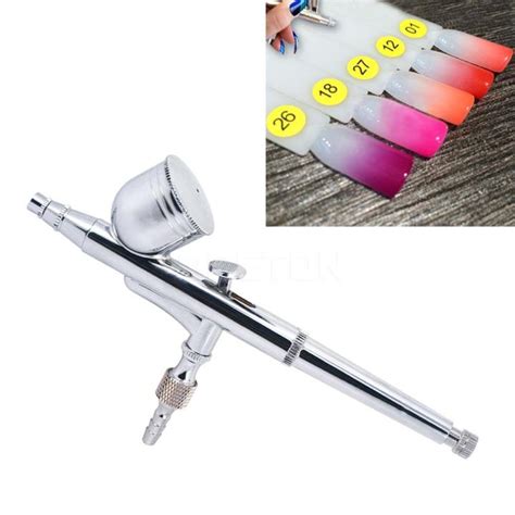 Mm Dual Action Airbrush Paint Air Brush Spray Handle Sprayer Pen Kit