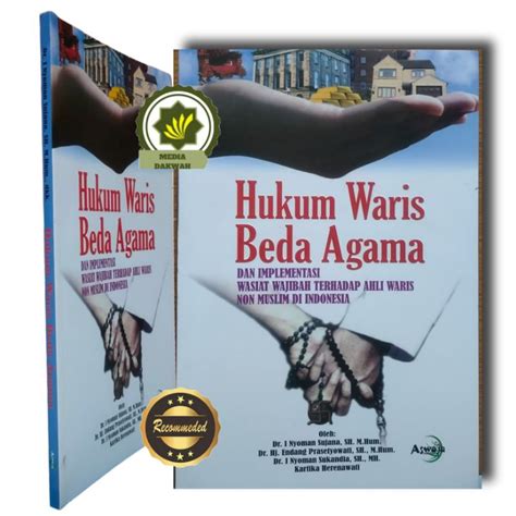 Jual Buku HUKUM WARIS BEDA AGAMA Dan IMPLEMENTASI WASIAT WAJIBAH