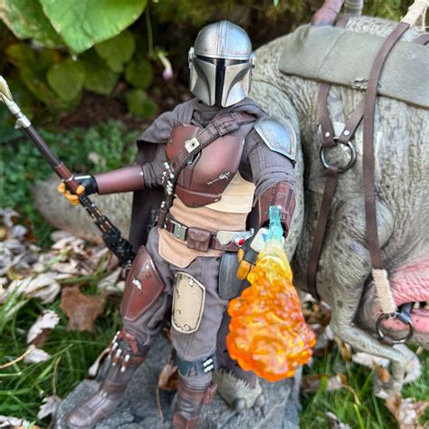 Star Wars The Mandalorian Hot Toys Take A Ride On The Blurrg Side