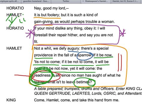 Hamlet 15: Act 5 scene 2 - 'the readiness is all' | Hamlet, Acting, Scene