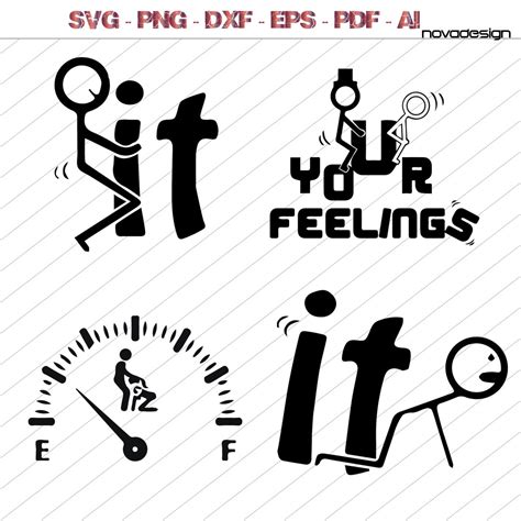 Fuck It SVG Fuck It Silhouette SVG Cut Files Fuck It Bundle SVG Fuck It Clipart Fuck It