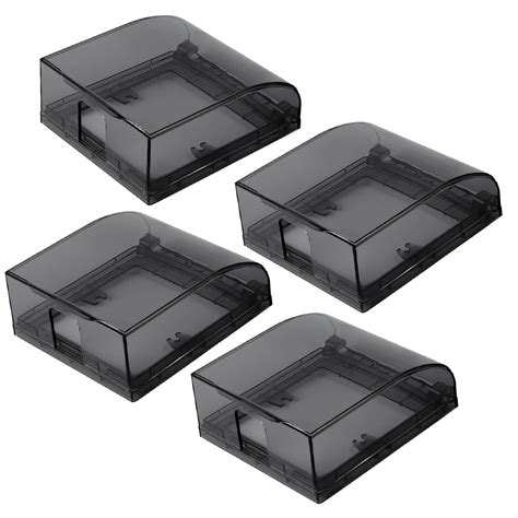 HIBIBUD 4 Pcs Light Switch Cover Guard,Prevent Babies From Tampering