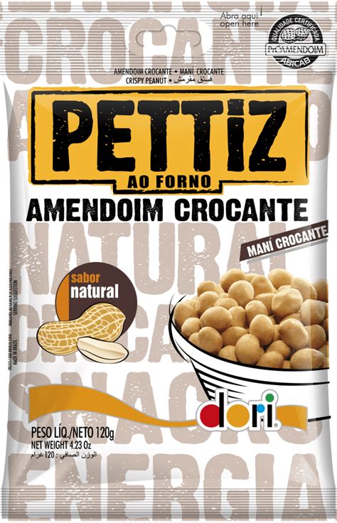 Pettiz Amendoim Crocante Cebola E Salsa 350g Dori Alimentos S A