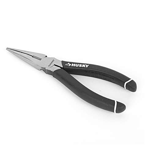 Husky 6 In Long Nose Pliers 48058 The Home Depot