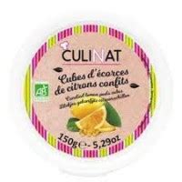 Cubes D Corces De Citron Confits Gr Produit Bio L Opold