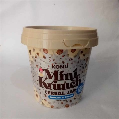 Konu Mini Krunch Cereal Jar Shopee Philippines