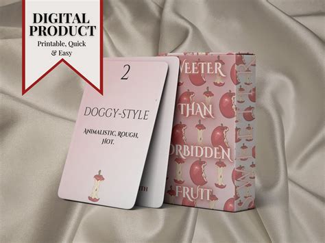 Sex Positions Digital Oracle Deck Tarot Gift Love Printable Oracle Cards For Sex Romance