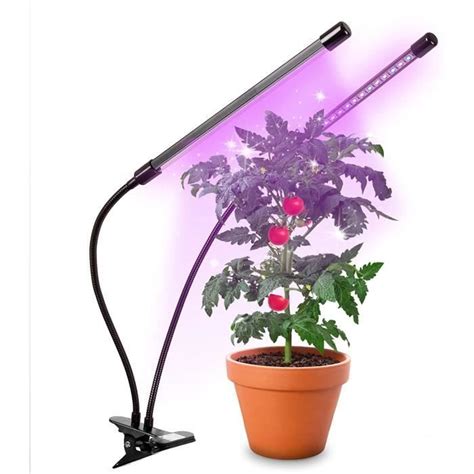 Lampe De Croissance Horticole Double Pince W Duronic Glc