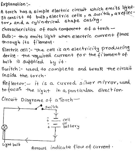 Schematic Diagram Of An Electric Torch Circuit Diagram