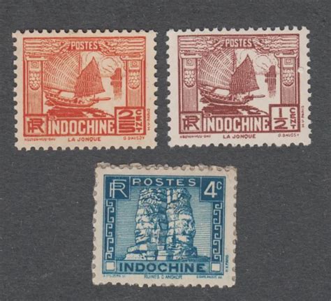 Timbres Des Colonies Fran Aises Indochine Neufs N Et