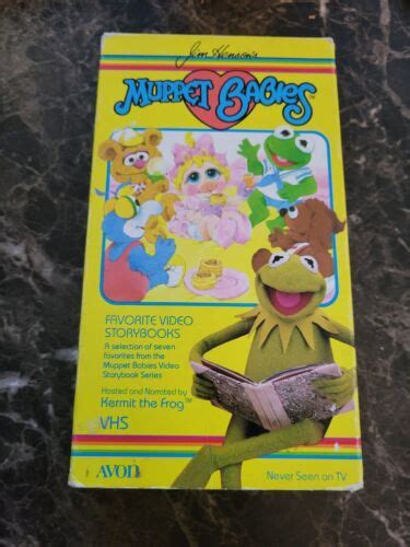 Jim Henson S Muppet Babies Favorite Video Storybooks Avon Vhs Tape