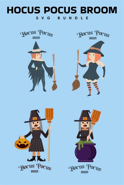 Hocus Pocus Broom SVG – MasterBundles