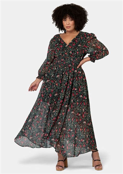 Buy Next Universe Rose Print Maxi Dress By The Poetic Gypsy Online