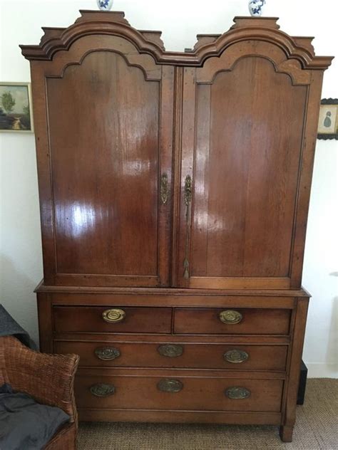 Cabinet With Double Curved Hood Louis XVI Mahogany Catawiki