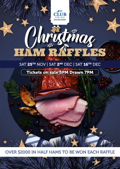 Christmas Ham Raffles Club Umina