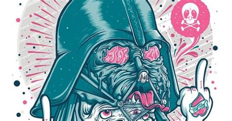 Darth Vader Poster Darth Vader Fuck The Rebelion Poster Darth Vader Jodida Rebelion