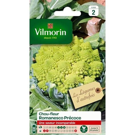 Pack De Graines Chou Brocoli Romanesco Pr Coce Z