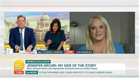Jennifer Arcuri Mocks Piers Morgan Over His Sex Life And Asks If He S Fallen In Love With Her
