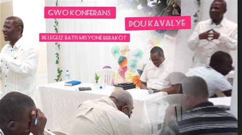 mwen t ap jwi nan gwo konferans sa mwen patajel avèk mesye yo ki pat