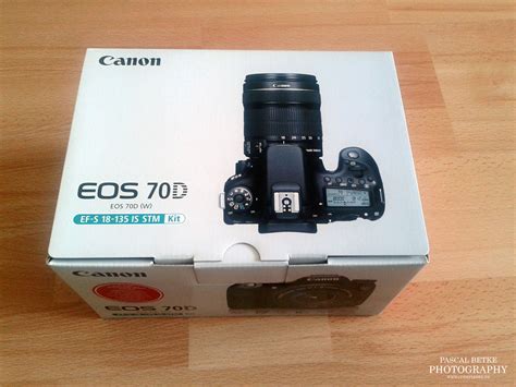 DSLR Canon 70D + 18-135 Kit Lens gekauft