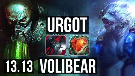 Urgot Vs Voli Top Solo Kills Games M Mastery