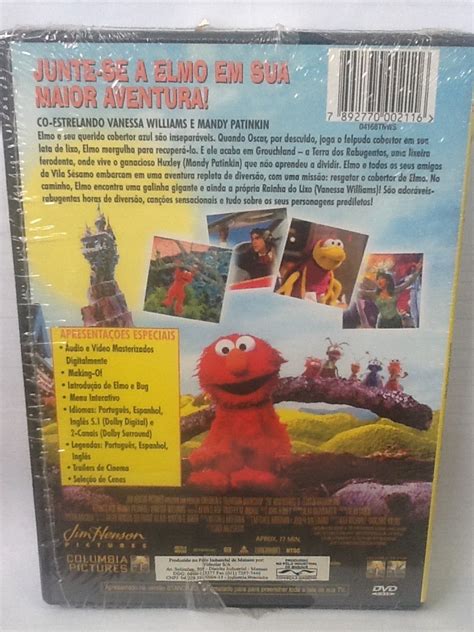 Dvd Elmo Na Terra Dos Rabugentos Envio Gr Tis Por C R Mercado Livre