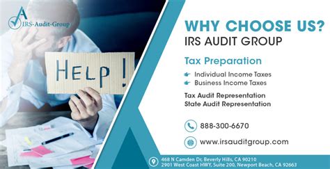 Need Tax Services Here’s Why You Should Choose Irs Audit Group Irs Audit Group Tax Audit