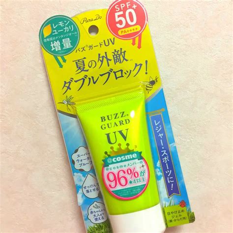 バズ ガードuv N｜パラドゥの効果に関する口コミ この日焼け止め、なんと虫除け効果もあるんです🐝 ！ By ゆず乾燥肌 Lips