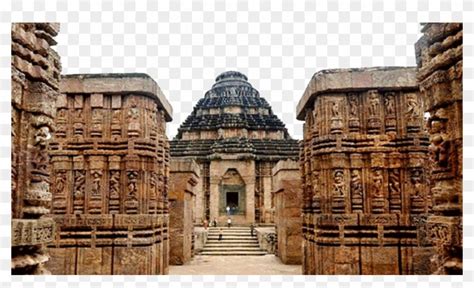 Landmark Building In India Png Image Konark Sun Temple Transparent