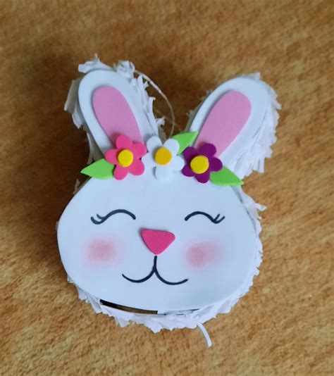 Mini Pi Ata Conejo De Pascua Artesan A Lara