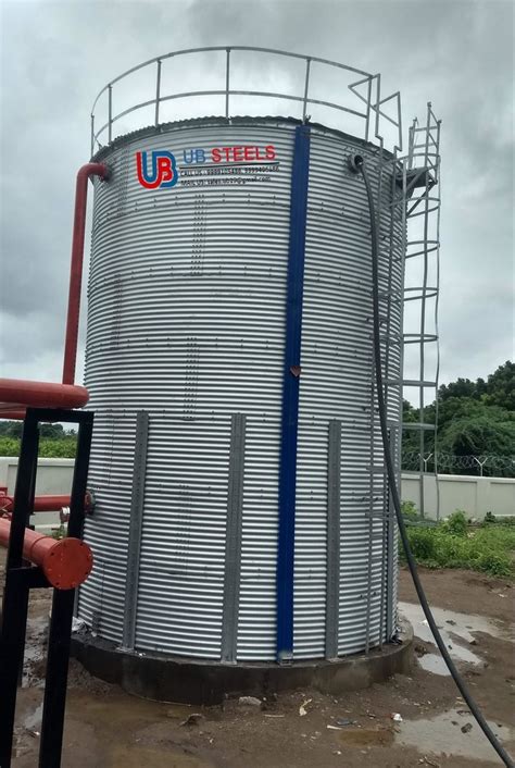 Ub Steels Zincalume Fire Fighting Water Storage Tanks In Chandigarh