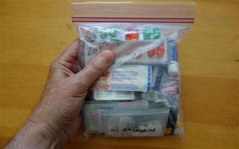 Why Carry A Drug Store In A Ziploc Bag Journeys With Stephen