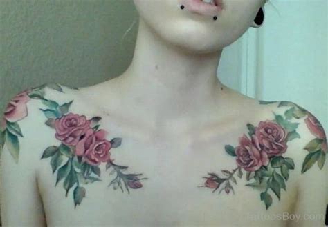 Rose Tattoo Design On Chest | Tattoo Designs, Tattoo Pictures