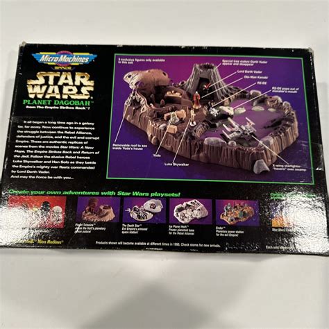 Micro Machines Star Wars Planet Dagobah Action Playset Galoob 1994