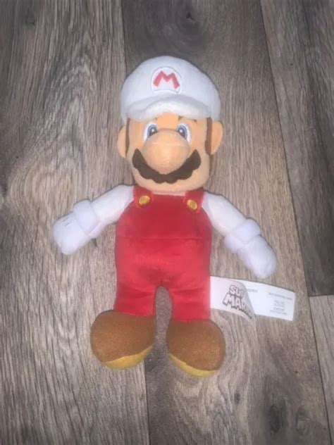 NINTENDO SUPER MARIO Bros Fire Mario Plush Soft Toy 8 00 PicClick UK