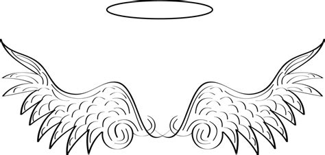 Angel Wing Clip art - Heart Halo Cliparts png download - 1024*489 ...