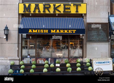 Amish Market , Manhattan, NYC. New York. USA. Amish Market food store at 240 East 45th Street ...