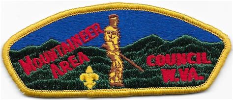 Mountaineer Area Council Strip S Cloth Back Csp Sap Boy Scouts Of