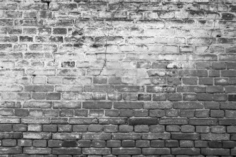 Black And White Brick Wallpaper