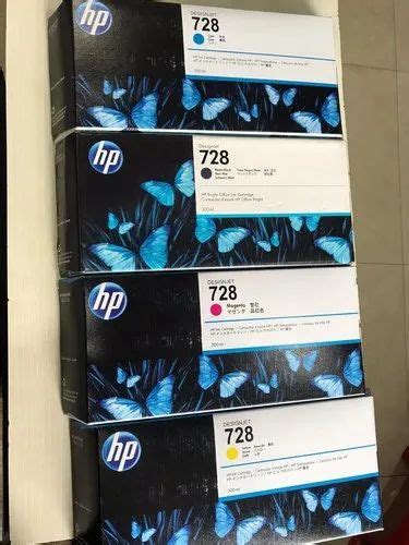 HP 728 300ML Ink Cartridge Colour Matte Black Magenta Yellow Cyan