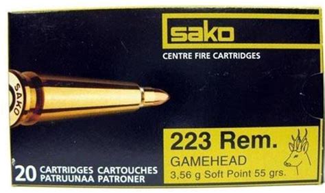 Sako Rifle Ammo Rem Gr Gamehead Soft Point G Rds Box