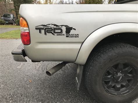 My new TRD decals! | Tacoma World