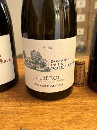 Domaine De La Pousterle Terroir D Ansouis Luberon Vivino Us